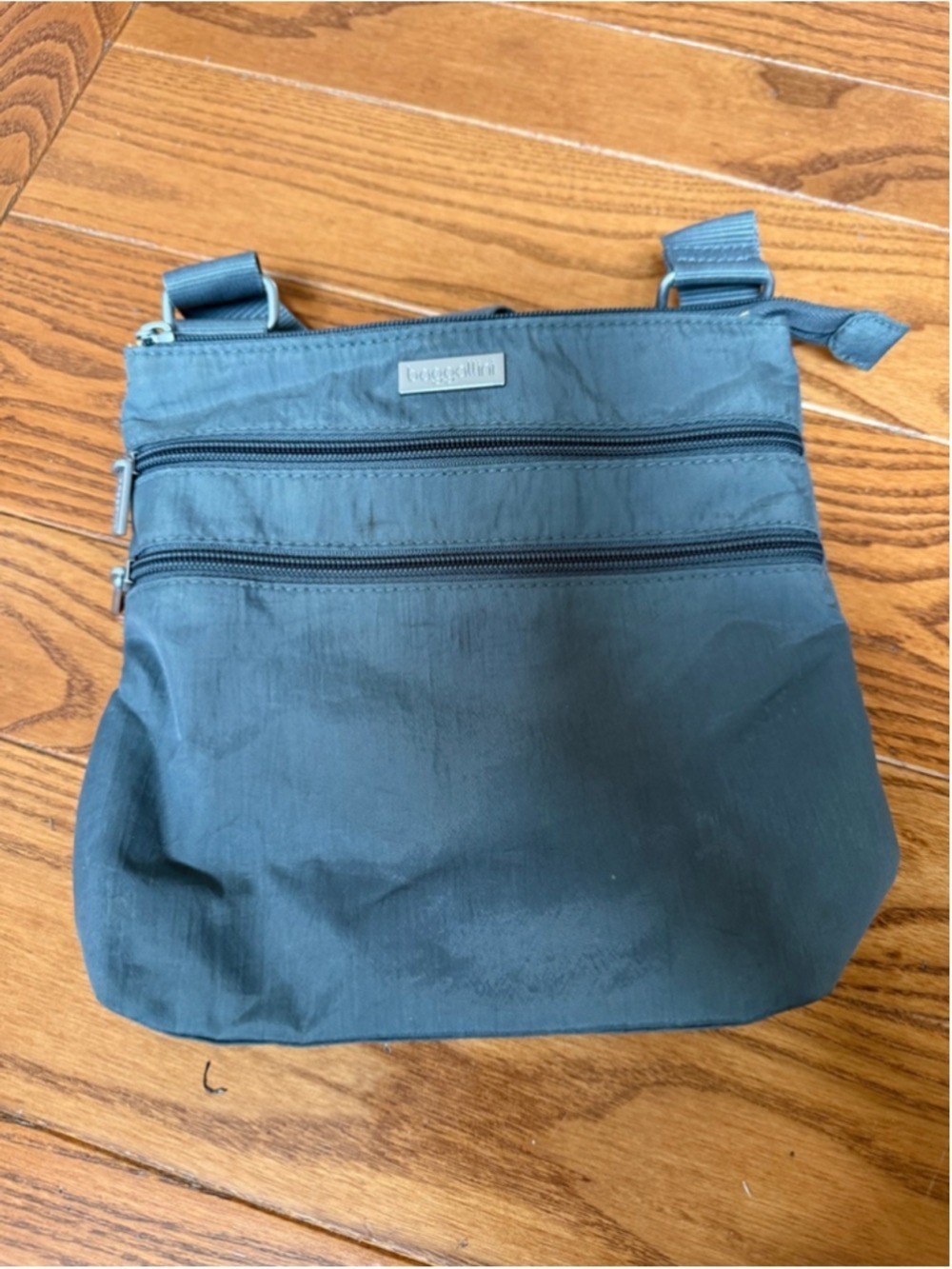 Baggallini Gray Crossbody Bag